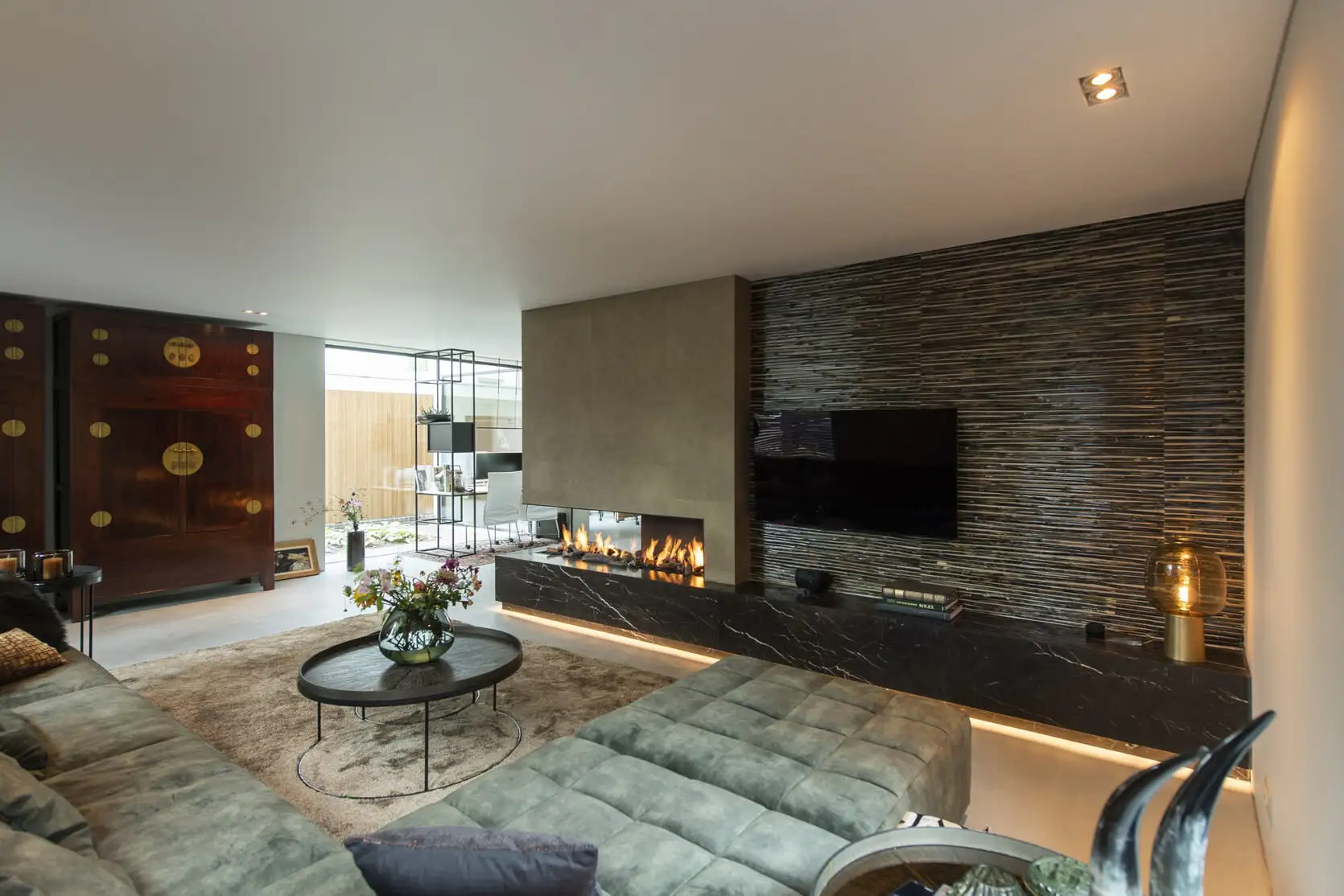 Plafond tendu classique