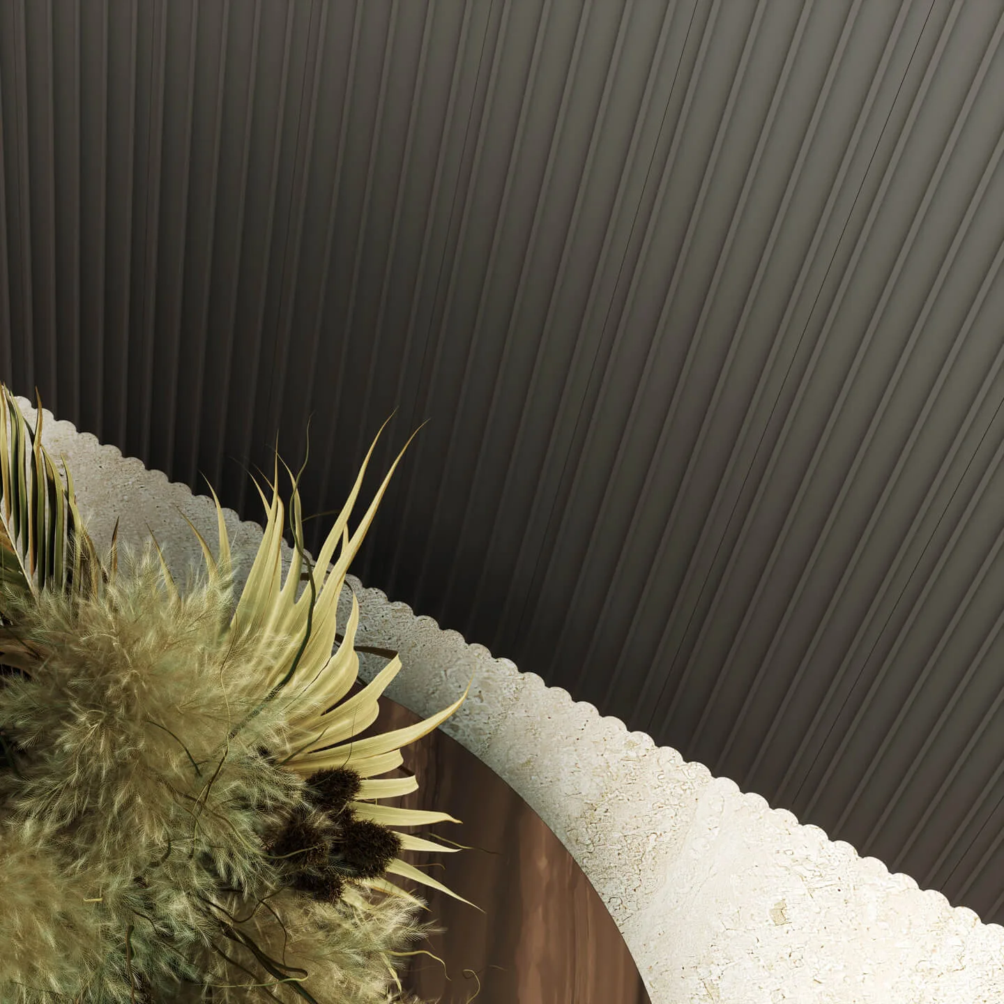 Boiserie verticale Fluted