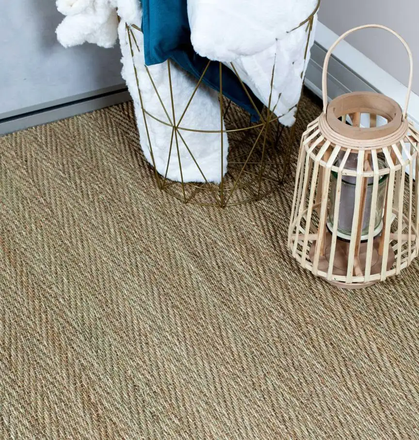 Moquette en fibres naturelles