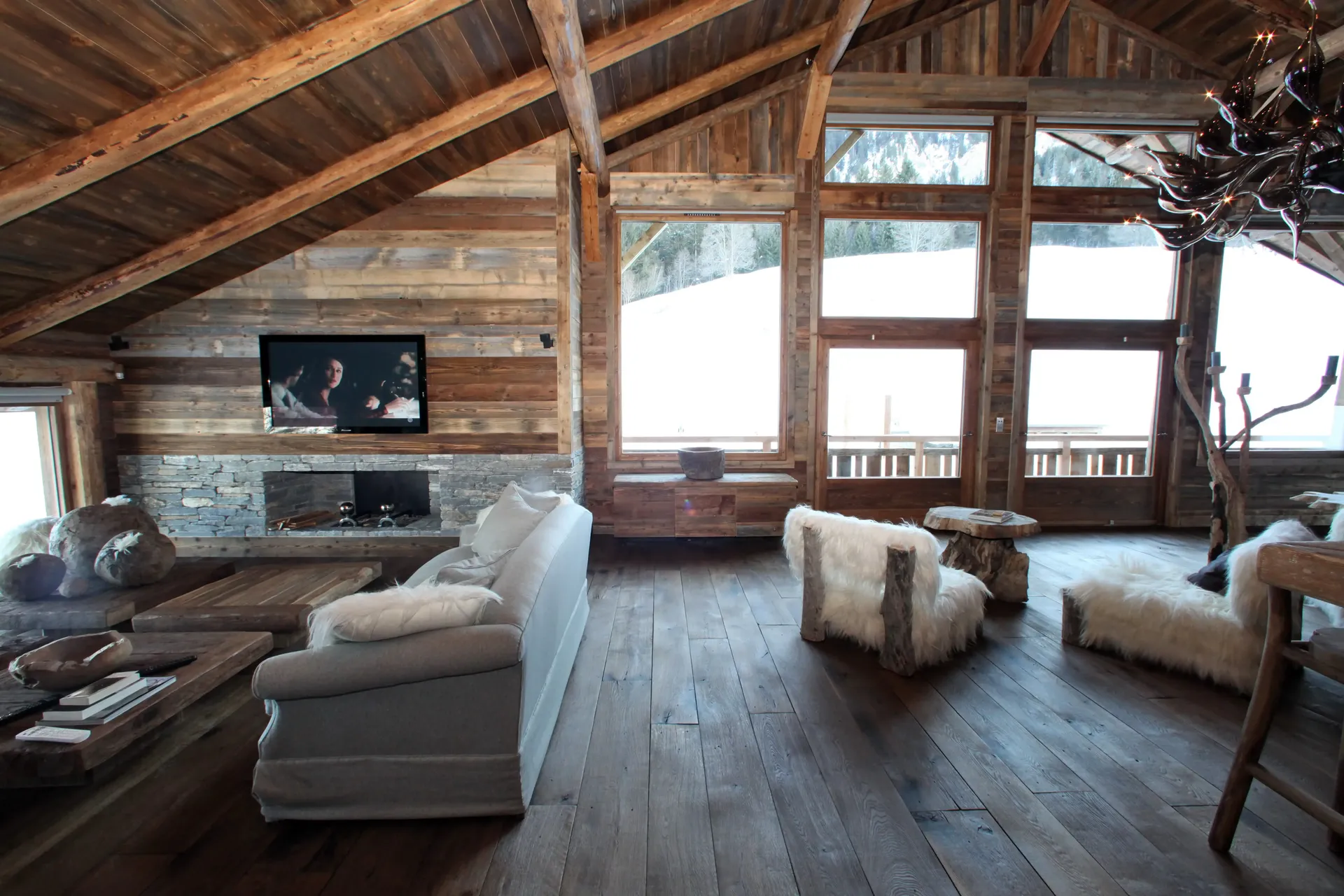 Parquet en pose droite